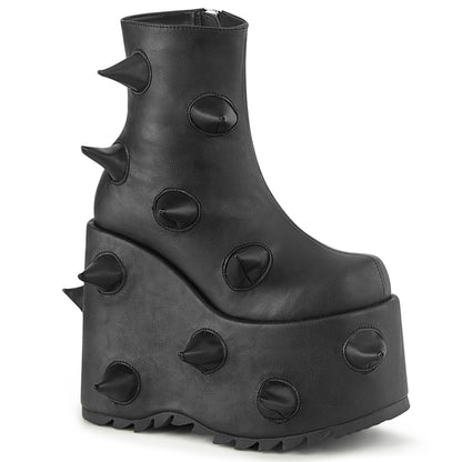 **7" PF Ankle Boot, Side Zip (Demonia SLAY77/B-RVL)