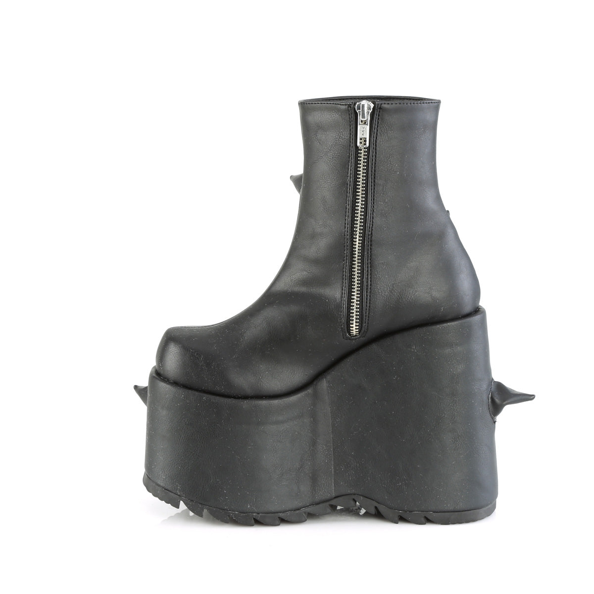 **7" PF Ankle Boot, Side Zip (Demonia SLAY77/B-RVL)