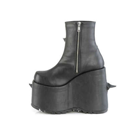 **7" PF Ankle Boot, Side Zip (Demonia SLAY77/B-RVL)