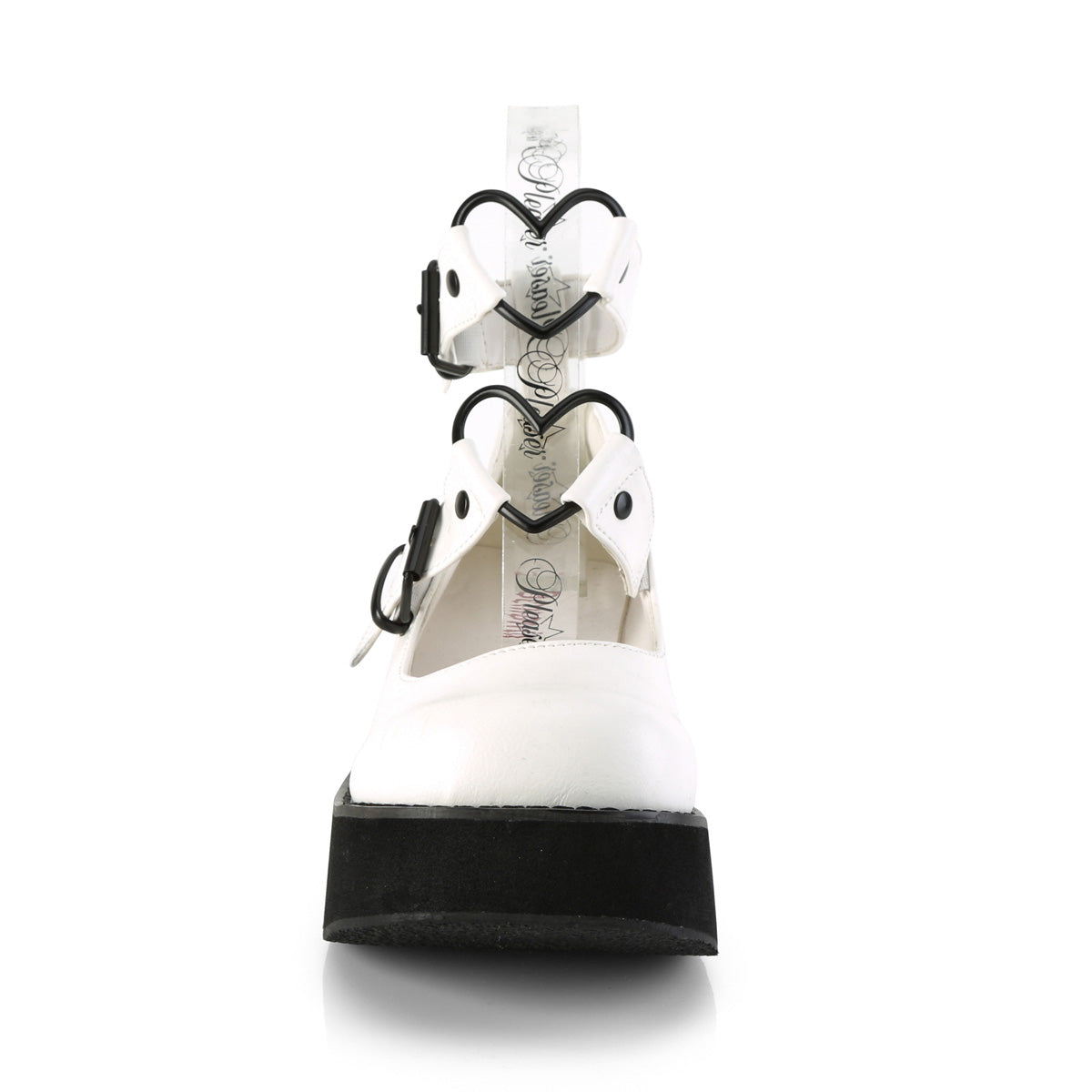 **2 1/4" PF Mary Jane w/Heart O-Rings & Studs Detail (Demonia SPR02/BPPT)