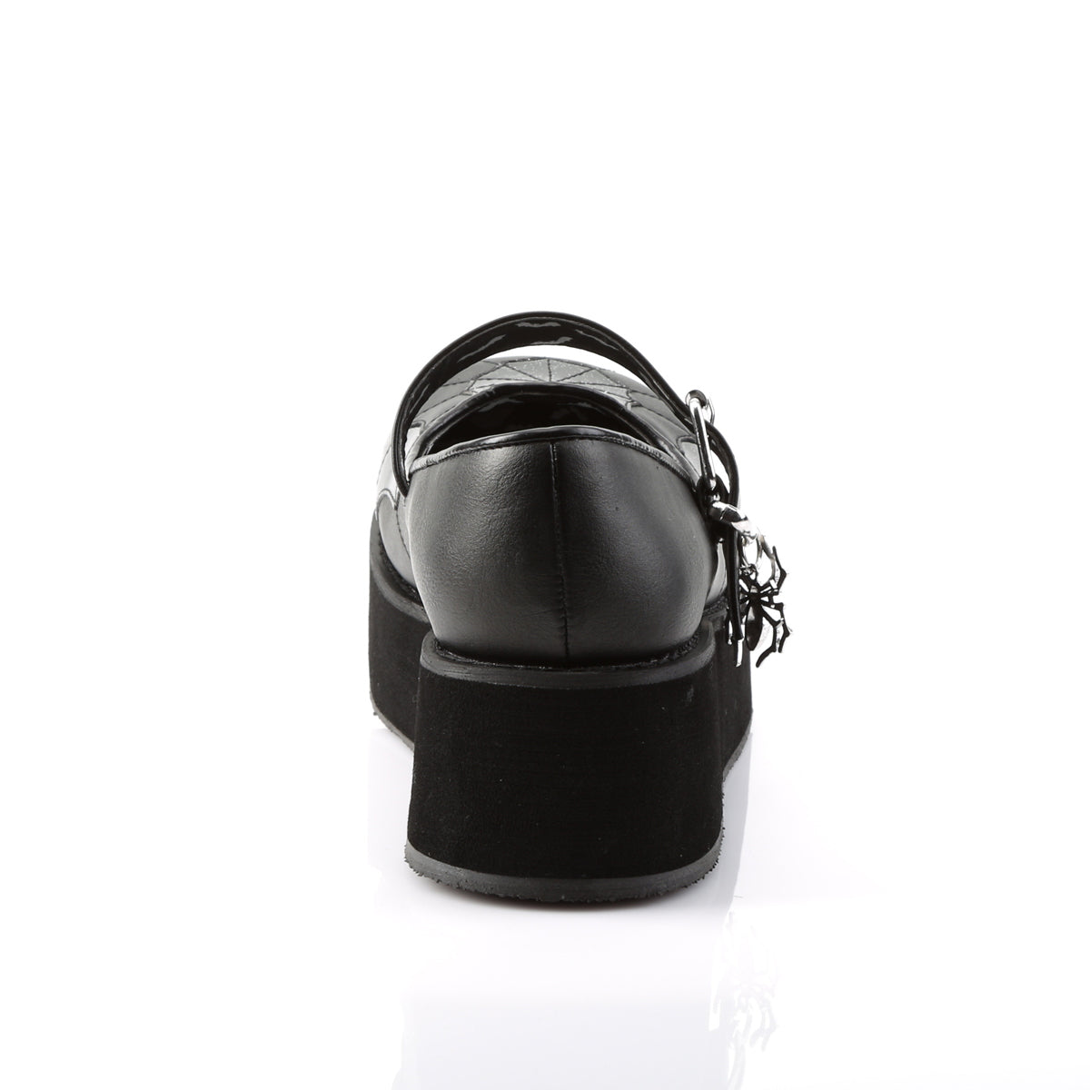 2 1/4" PF Mary Jane w/Spider Charm & Cross Detail (Demonia SPR05/BVL-BPT)