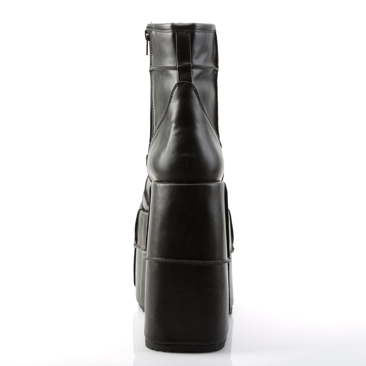 7" PF Ankle Boot, Side Zip (Demonia STA201/BVL)