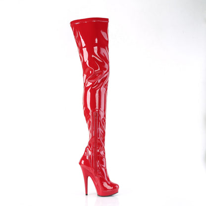 *6" Heel, 1" PF Stretch Crotch Boot, Side Zip (Fabulicious SUL4000/B/M)