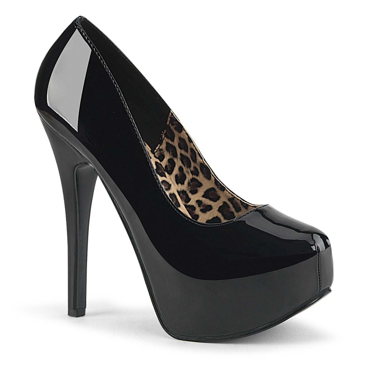 5 3/4" Heel, 1 3/4" Concealed Platform Pump (Bordello TEE06/B)