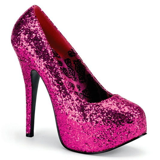 5 3/4" Heel, 1 3/4" Hidden PF Wide Width Pump (Pleaser Pink Label TEE06GW/HPG)