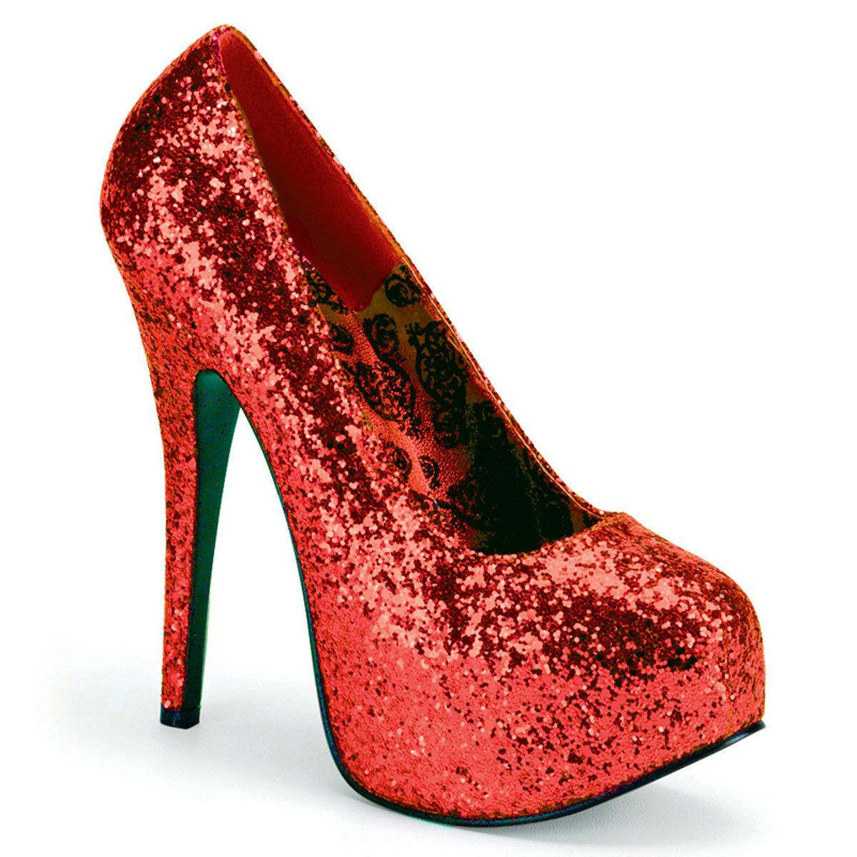 5 3/4" Heel, 1 3/4" Hidden PF Wide Width Pump (Pleaser Pink Label TEE06GW/HPG)