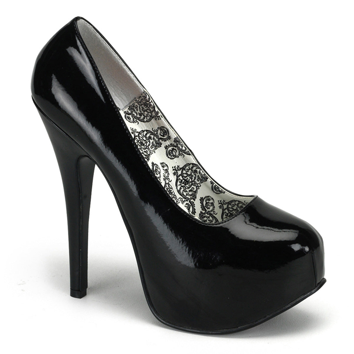 5 3/4" Heel, 1 3/4" PF Pump W/Concealed Platform (Pleaser Pink Label TEE06W/B)