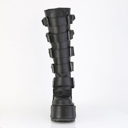 5 1/2" Wedge PF Boot w/ Interchangeable Panels, Back Zip (Demonia TRA800/BVL)