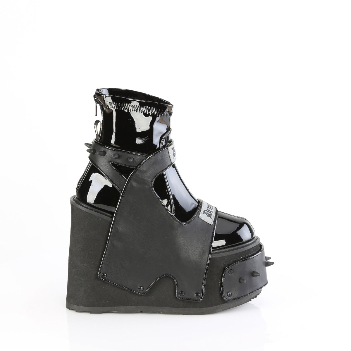*5 1/2" Wedge PF Boot w/ Interchangeable Shield, Back Zip (Demonia TRA808/BPT-VL)
