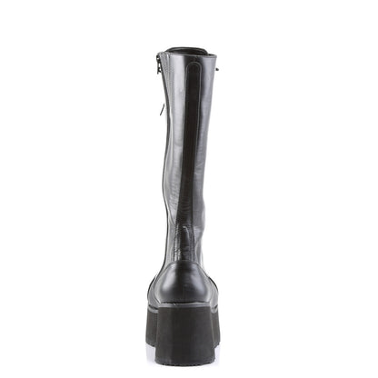3 1/4" PF Goth Punk 17 Eyelet Knee BT W/ Zipper (Demonia TRA502/B/BPU)