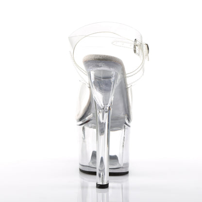 7" Heel, 2 3/4" PF Ankle Strap Sandal (Pleaser TRE708/C/M)