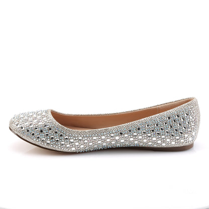 *Round Toe Ballet Flat Embellished w/RS (Fabulicious TREAT06/NUGFA)