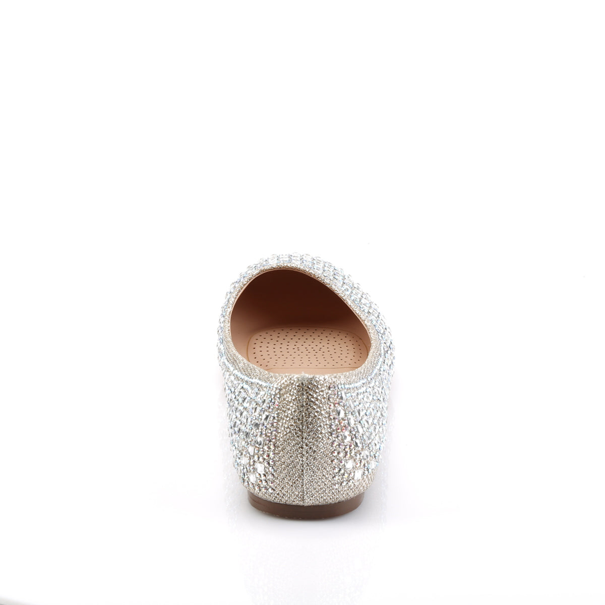 *Round Toe Ballet Flat Embellished w/RS (Fabulicious TREAT06/NUGFA)