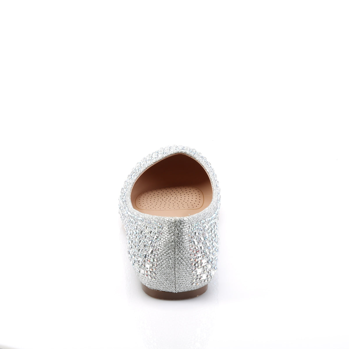 *Round Toe Ballet Flat Embellished w/RS (Fabulicious TREAT06/NUGFA)