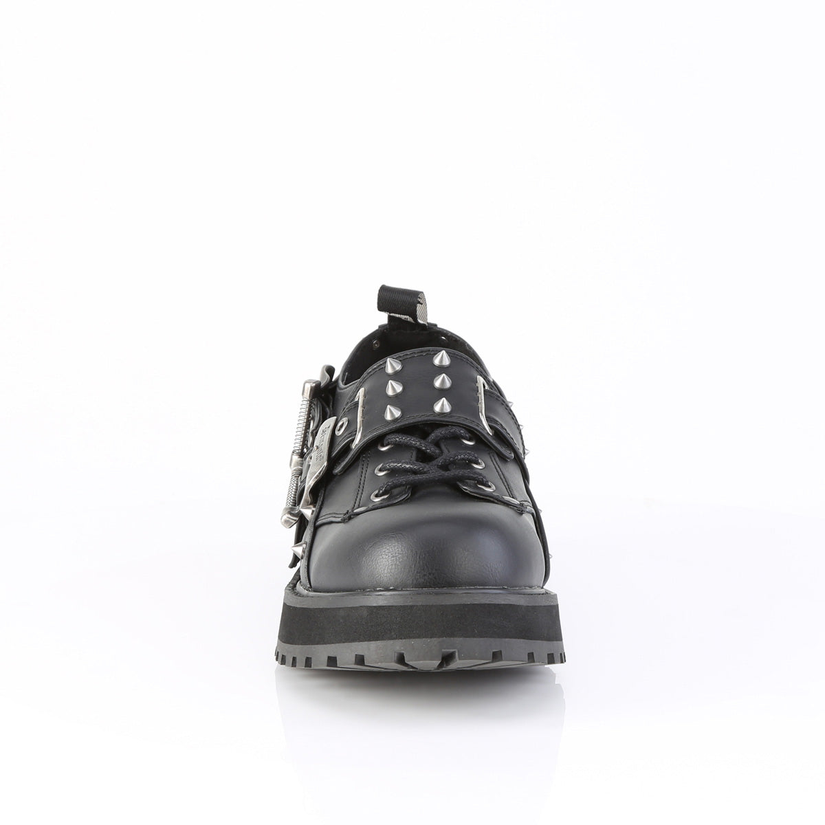 1 1/2" Platform Lace-Up Front Shoe (Demonia VAL38/BVL)