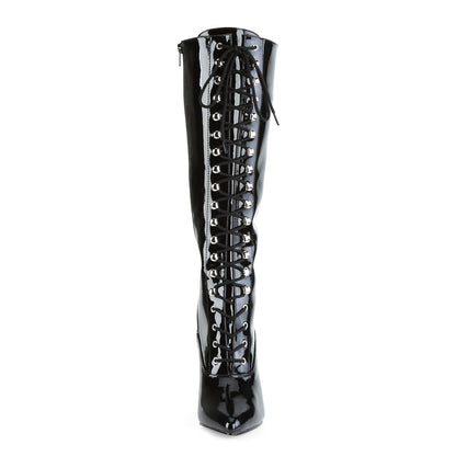 4" Knee BT With Elasticated Panel (Pleaser VAN2020/B)