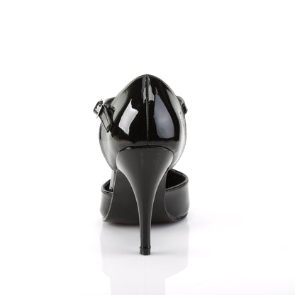 4" T-Strap D'Orsay Style Pump (Pleaser VAN415/B)