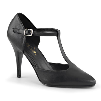 4" T-Strap D'Orsay Style Pump (Pleaser VAN415/B)