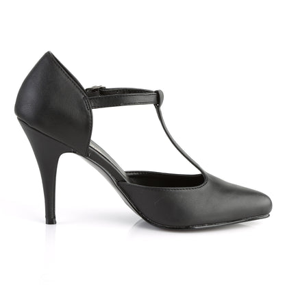 4" T-Strap D'Orsay Style Pump (Pleaser VAN415/B)