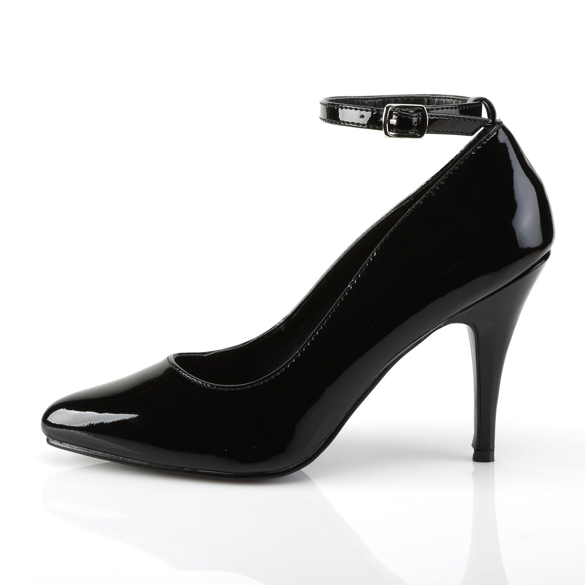 4" Ankle Strap Pump (Pleaser VAN431/B)