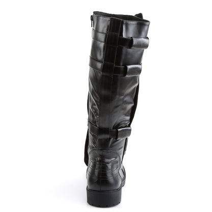 Superhero Men's Knee Boot (Funtasma WAL130/B/PU)
