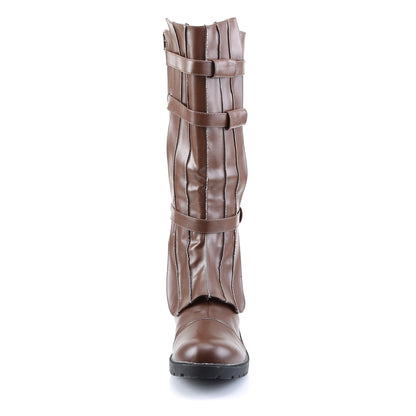 Superhero Men's Knee Boot (Funtasma WAL130/B/PU)