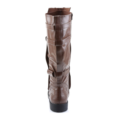 Superhero Men's Knee Boot (Funtasma WAL130/B/PU)