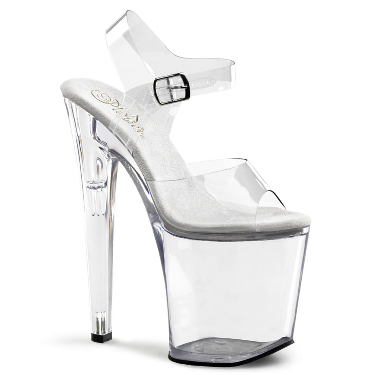 8" Spike Heel P/F Sandals (Pleaser XTM808/C/M)