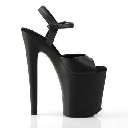 8" Heel, 4" PF Sandals (Pleaser XTM809/B/M)