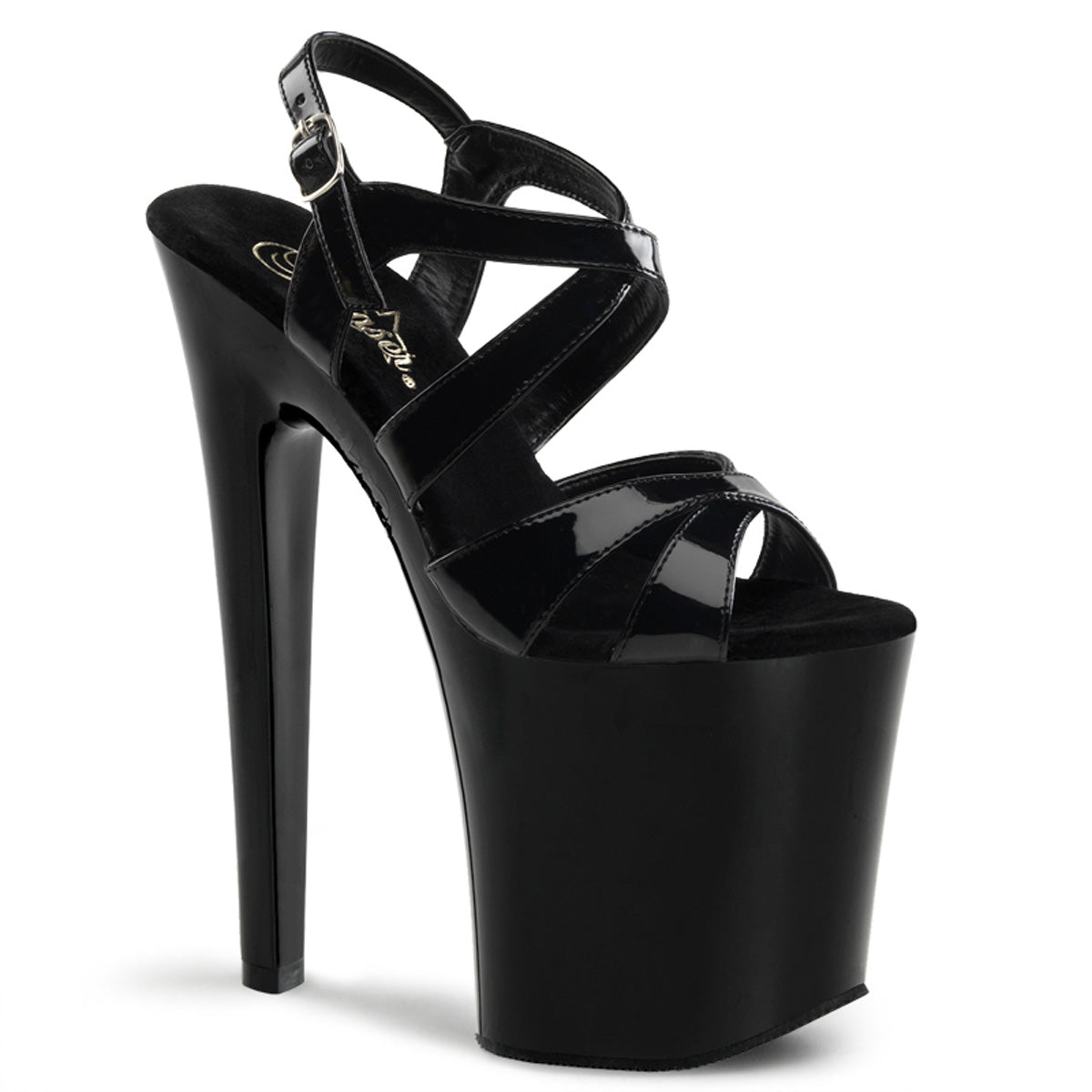 8" Heel, 4" PF Sandals (Pleaser XTM872/B/M)