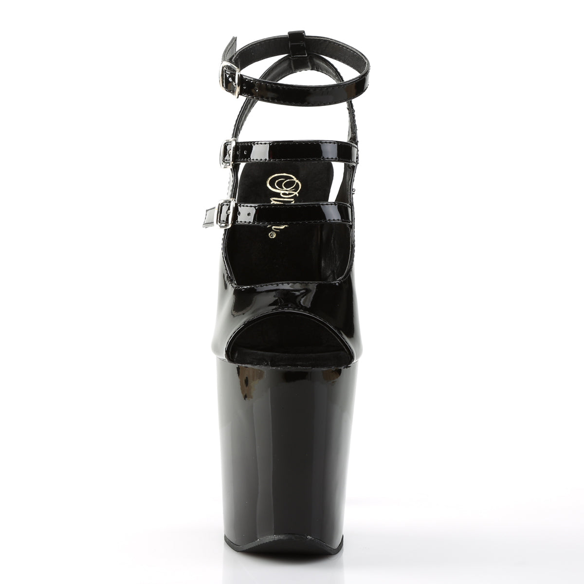 8" Heel, 4" PF Sandals (Pleaser XTM873/B/M)