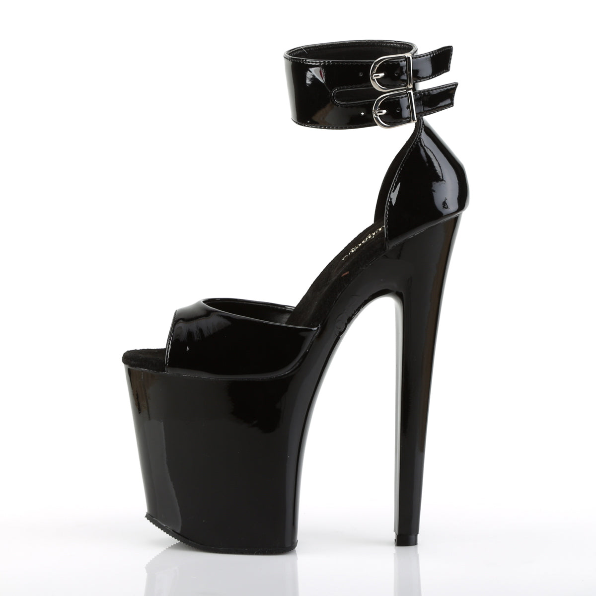 8" Heel, 4" PF Sandals (Pleaser XTM875/B/M)